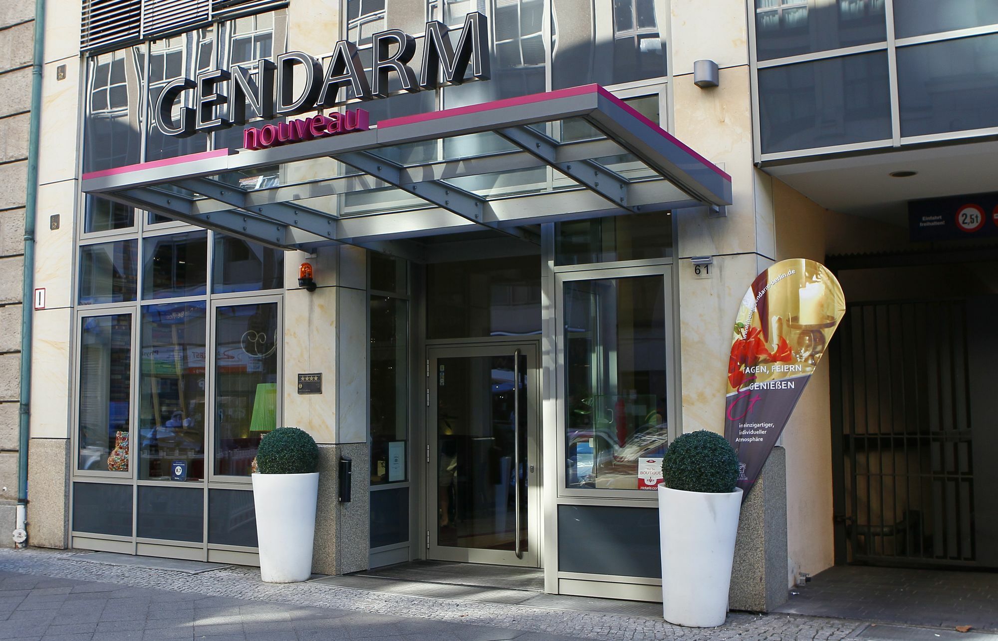 Hotel Gendarm Nouveau Берлін Екстер'єр фото